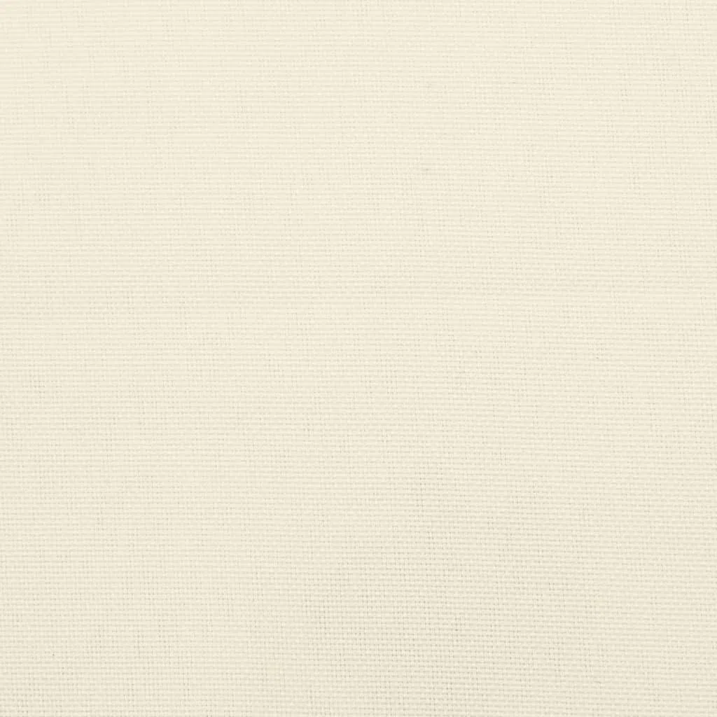 vidaXL Cuscino per dondolo in tessuto bianco crema 150 cm