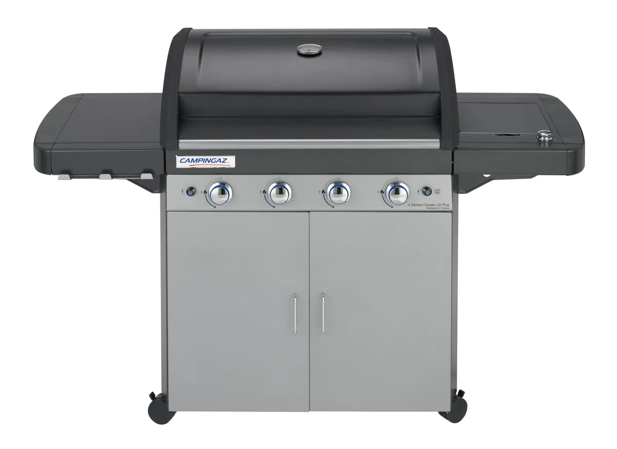 Campingaz 4 Series Classic LS Plus Gas Grill Barbecue 4 Bruciatori InstaClean Grigio 160.3x60x115.6 cm