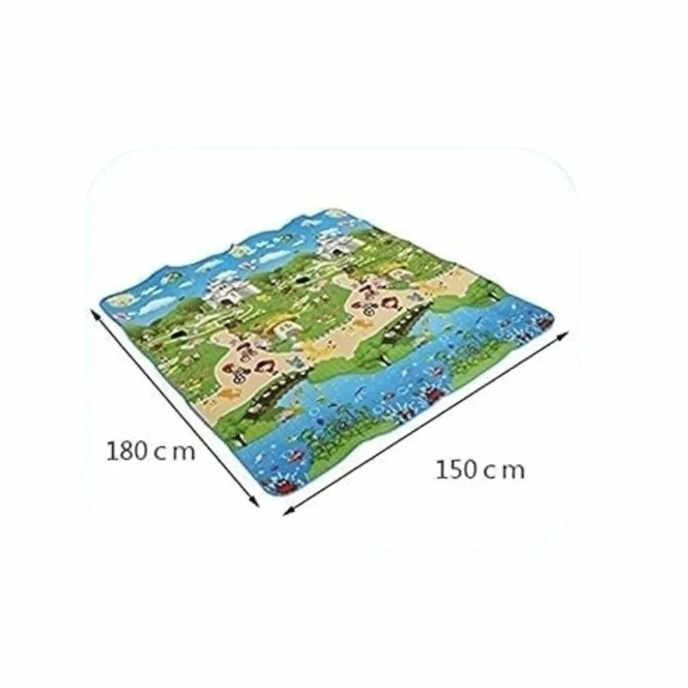 Coperta da Picnic Impermeabile 150 cm Tappetino da Spiaggia per Campeggio Viaggio