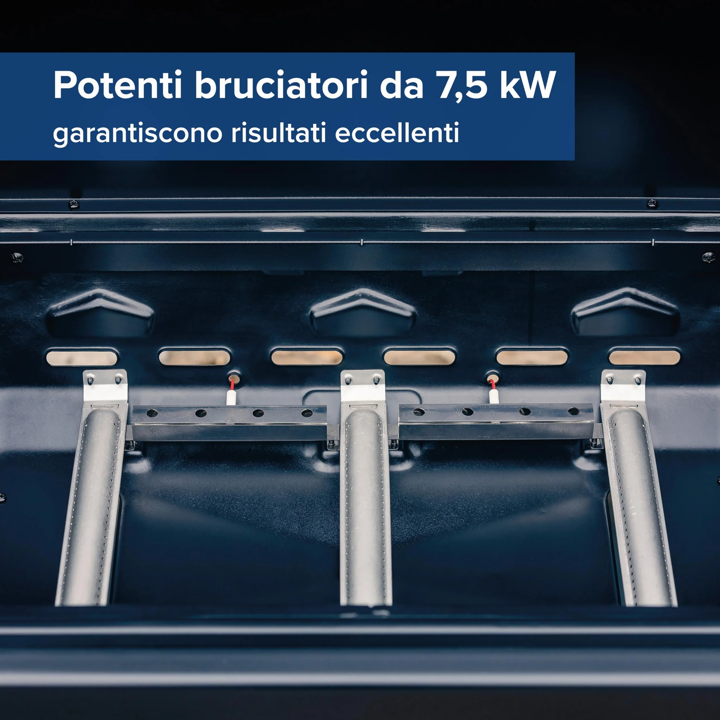 Campingaz Grill a Gas Compact 3 LS Dualgas 7,5 kW 3 bruciatori Carrello Doppia Alimentazione GPL