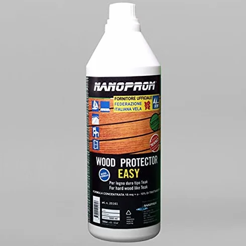 Protettivo nanotecnologico per legno con filtri UV Wood Protector Easy 1000 ml