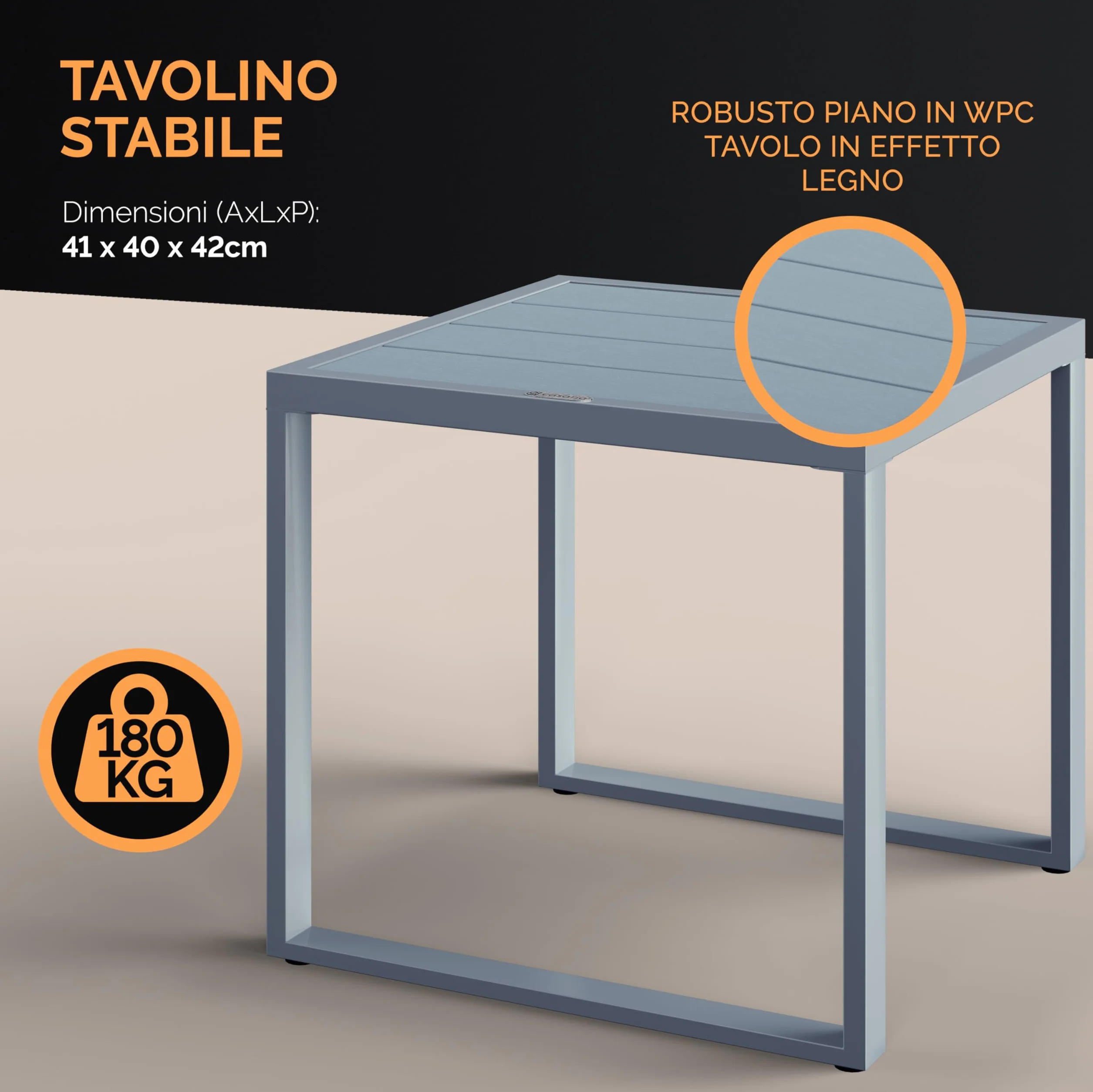 Casaria Mobili Giardino Polyrattan Robusto Tavolo WPC 160kg 2 Sedie Regolabili Cuscini Terrazza Balcone Lounge Set