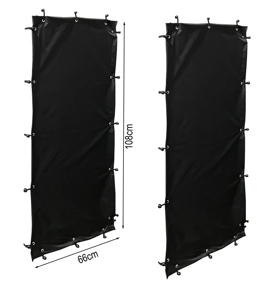 Set di Protezione dalle intemperie 66 x 108 cm 70 x 145 cm 2 Lati per mensole Legna da ardere