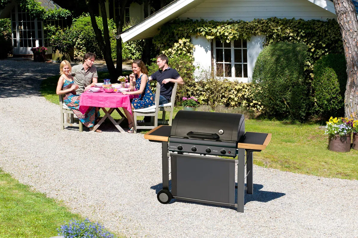 Campingaz Adelaide 4 Classic L Barbecue Gas 21 kW Acciaio Inox Griglia BBQ