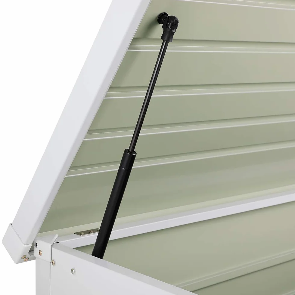 Gardebruk® Baule da Esterno con Coperchio 2 Chiavi 385L Cassapanca Contenitore Box Porta Attrezzi Bauli Giardino Contenitori Cuscini Box Utensili