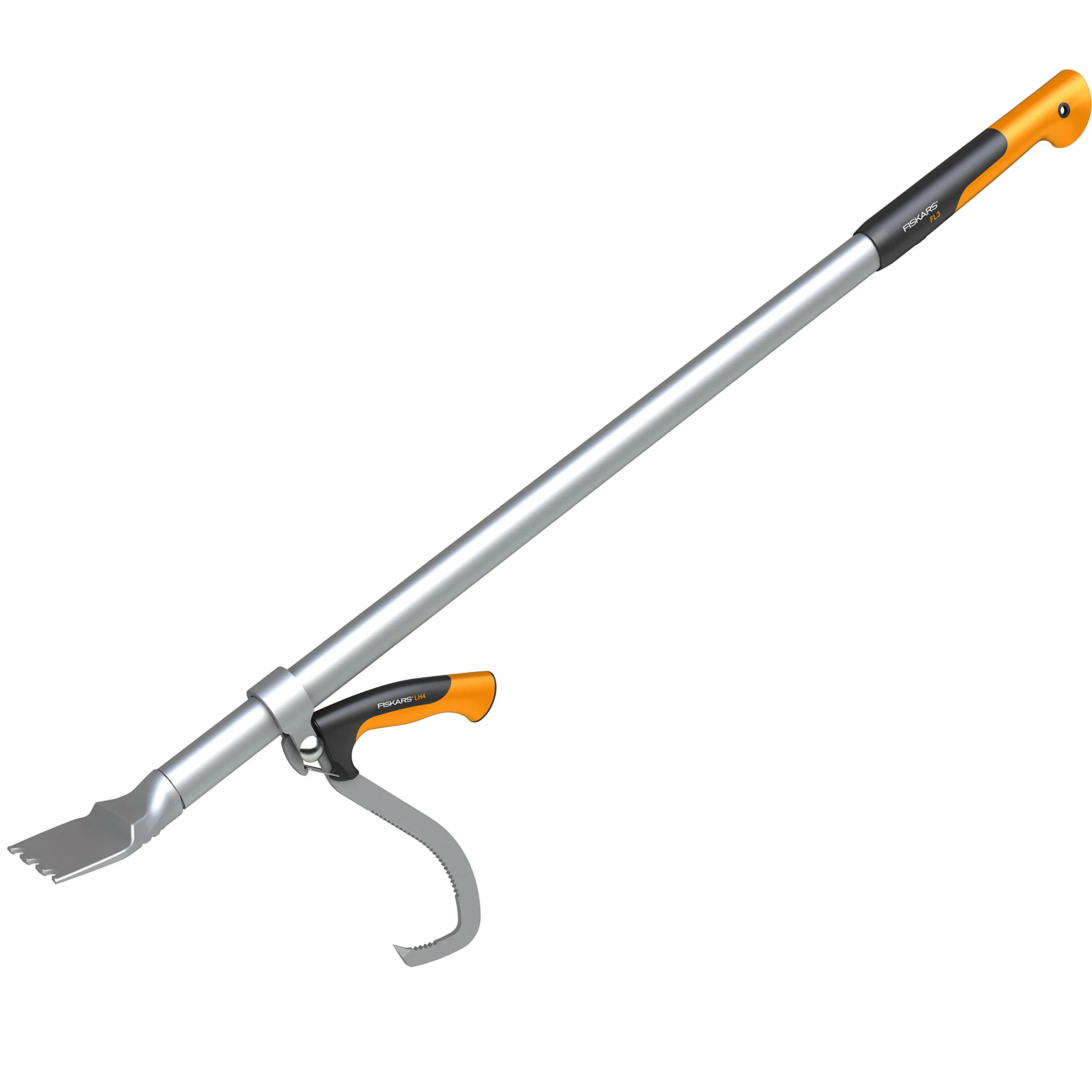Fiskars Leva a uncino WoodXpert 115 cm, L, Nero/Arancione/Argento