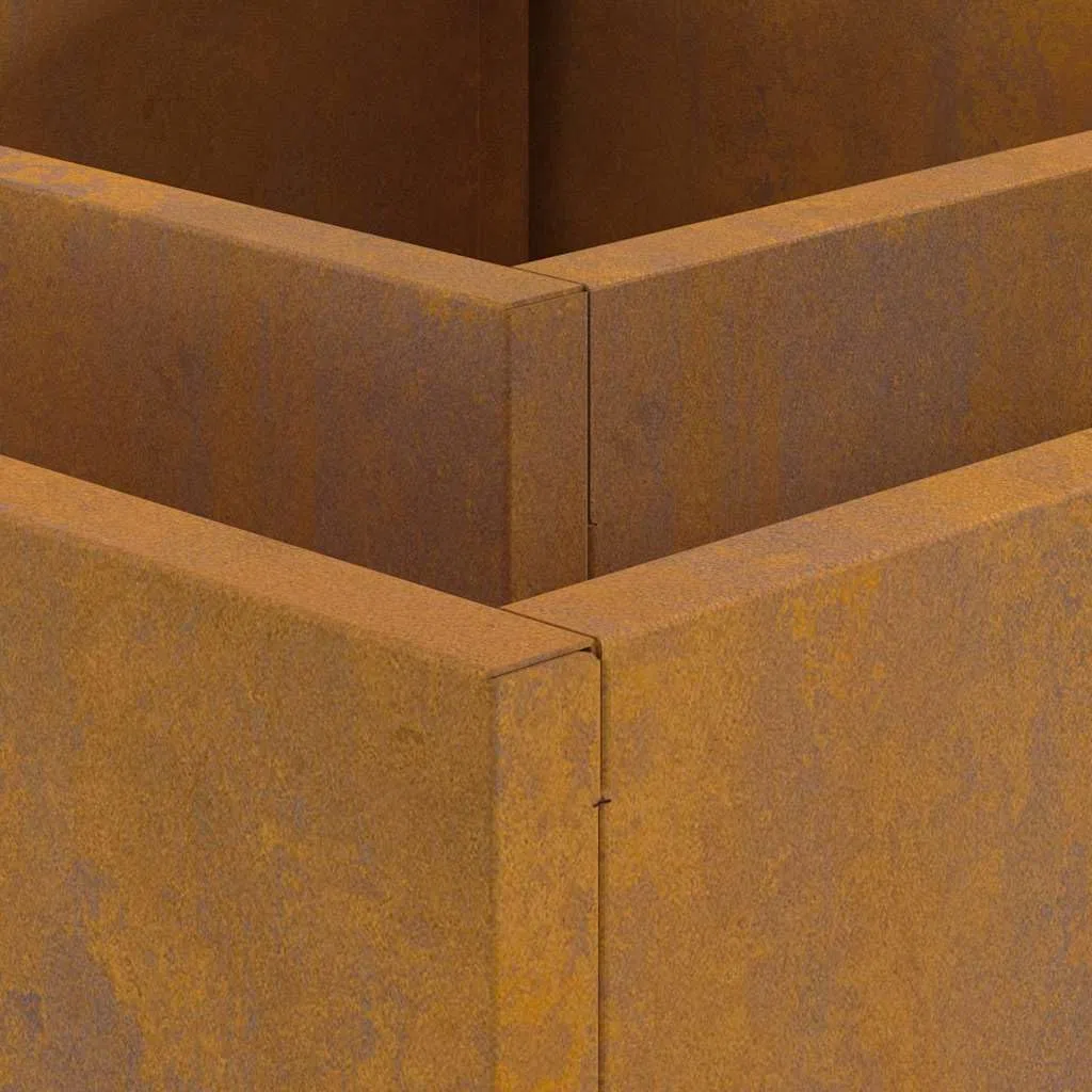 Focolare Marrone 60 x 60 x 30 cm Acciaio Caminetti