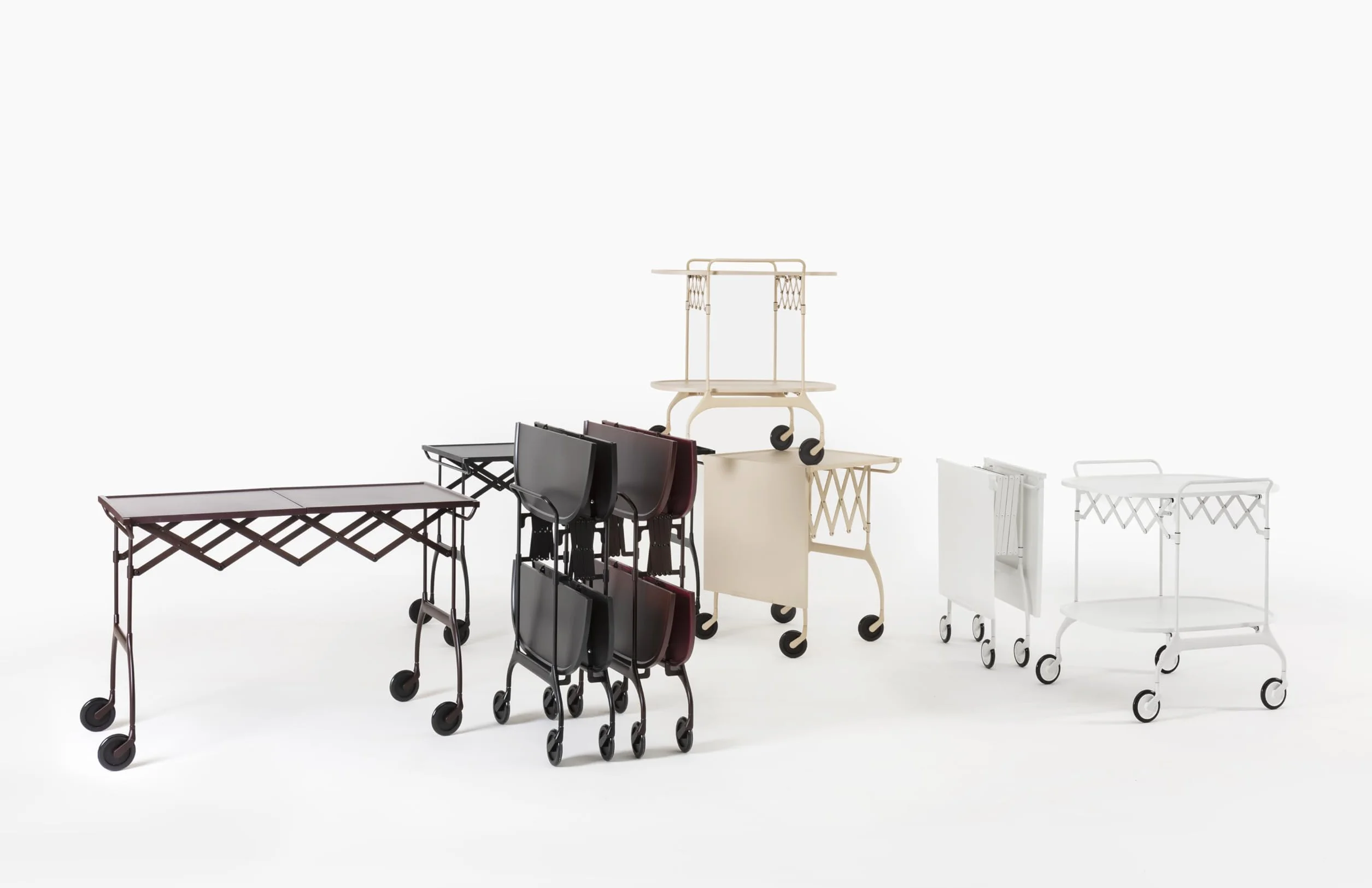Kartell Battista Carrello portavivande Bianco