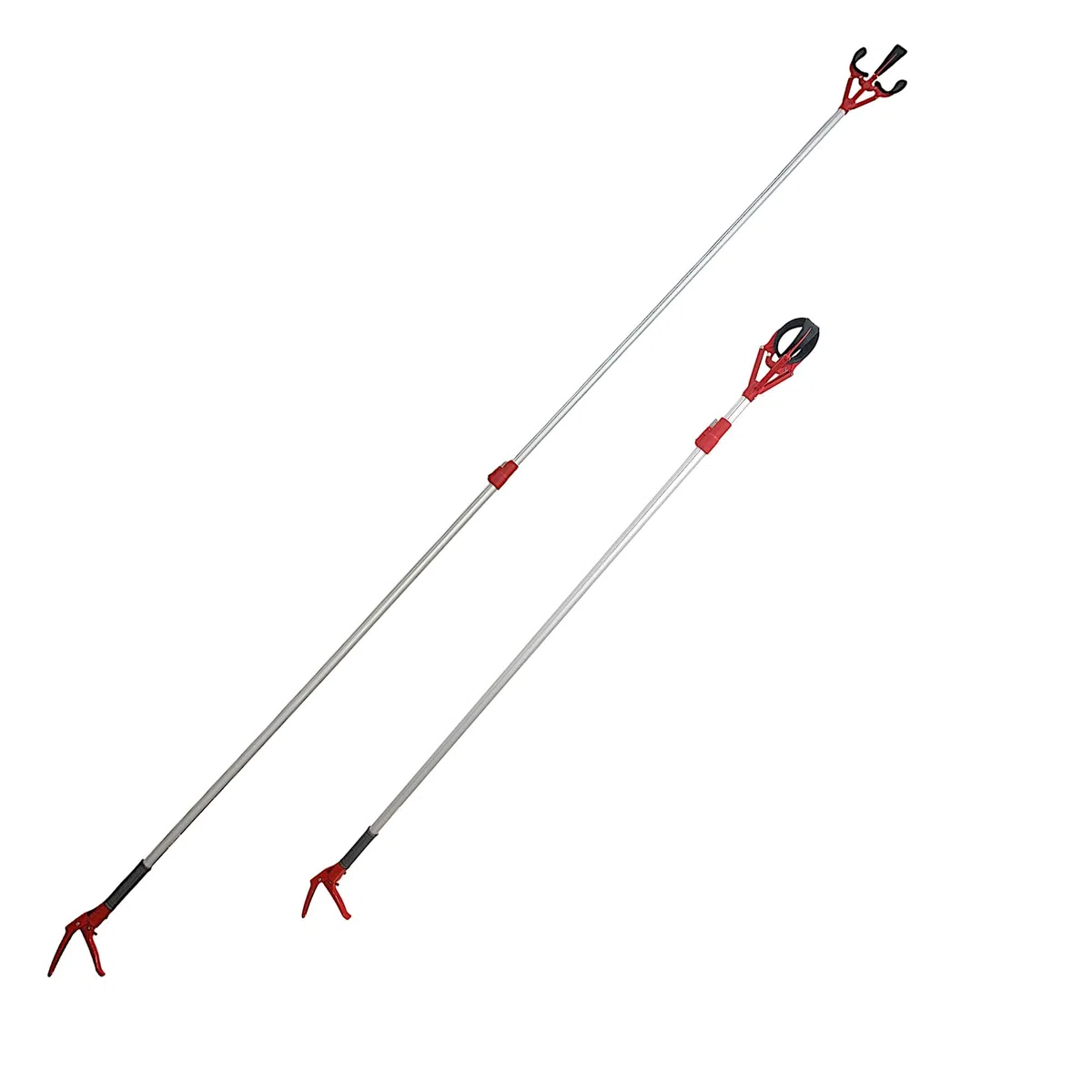 TANIASHOP Asta Telescopica Pinza Raccogli Frutta da Giardino Raccoglitore Oggetti Rifiuti 'H1,80-3,05' per Afferrare Oggetti Difficili da Raggiungere Leggero Raccoglitore per Arance, Limoni, Fichi