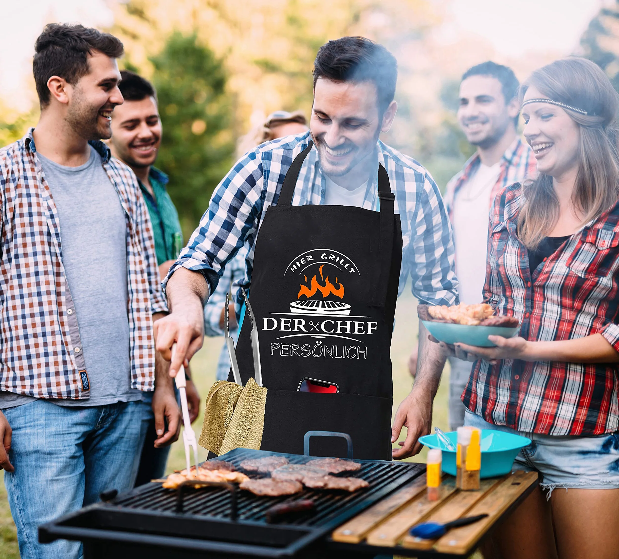 Set grigliata barbecue,BBQ utensili barbecue kit professionale,21pcs barbecue accessori in acciaio inossidabile,veleno per gli uomini.set di attrezzi bbq per barbecue da campeggio esterno