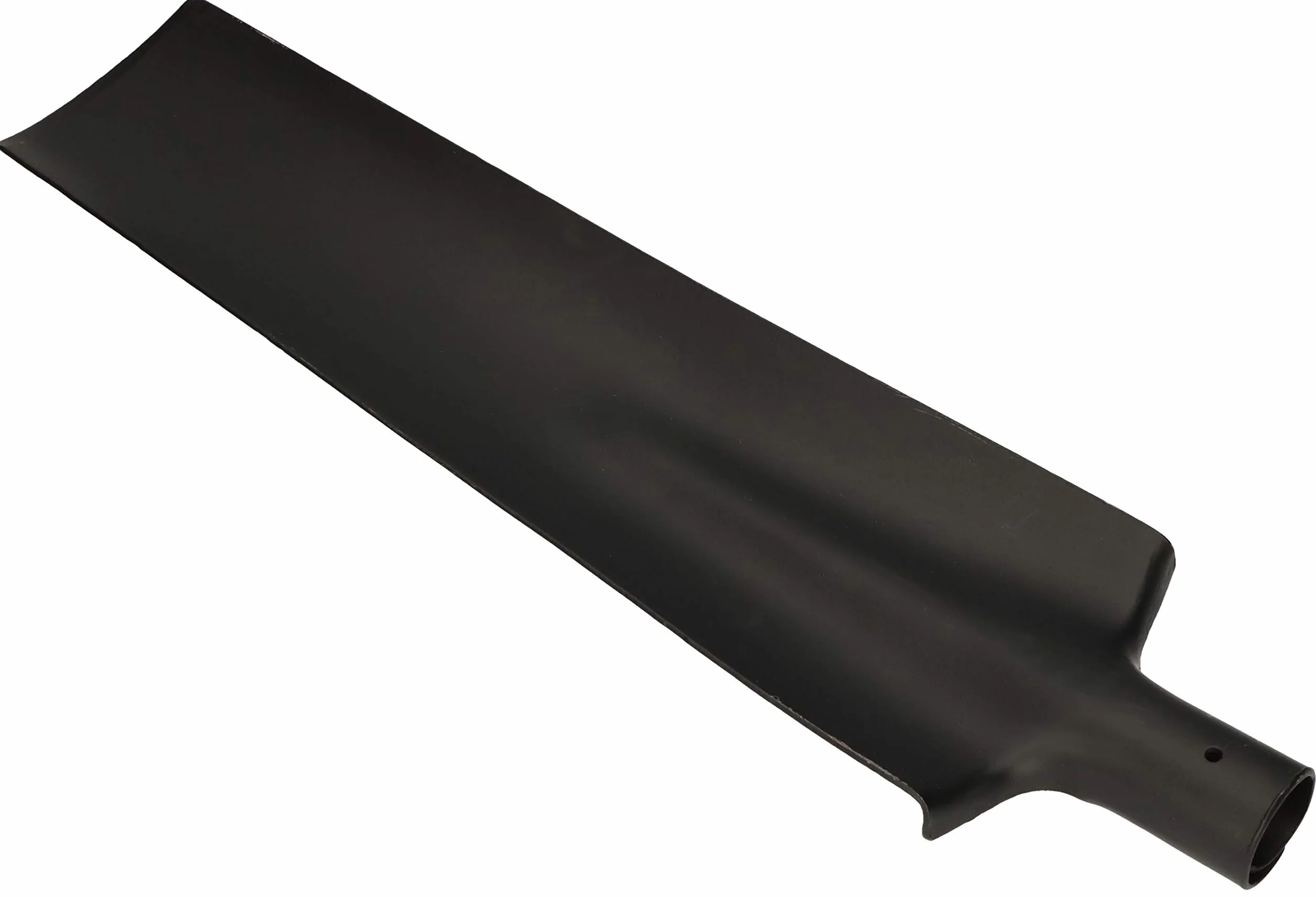 KOTARBAU®, Spazzola per drenaggio 450 x 160 mm per diametro dell'impugnatura da 38 mm, lama in acciaio lunga e stretta per il trapianto, SENZA IMPUGNATURA