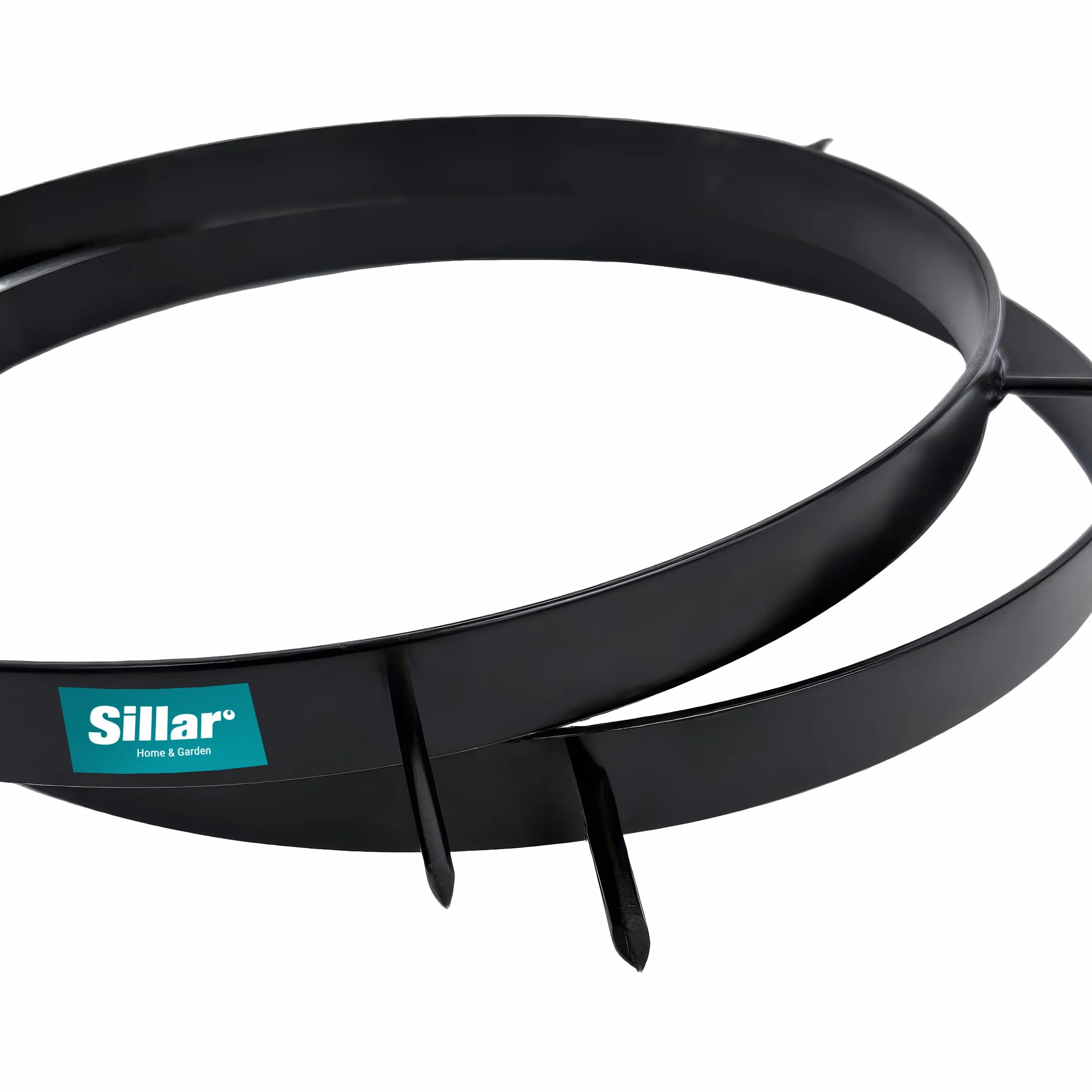 Sillar Anelli Aeratori per Rullo da Prato, 32 cm, Set di 5 Anelli con 30 Punte in Acciaio, Accessorio per Rullo da Giardino, Utensile Manuale per Arieggiare e Rigenerare Il Prato