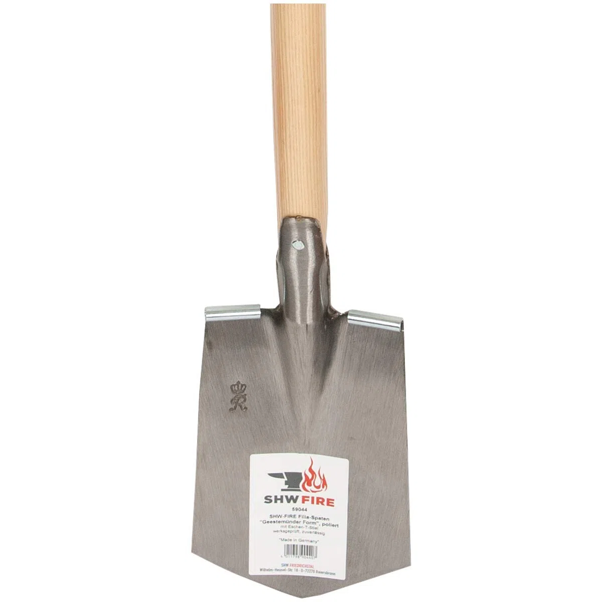 SHW-FIRE - Vanga da donna leggera con manico in legno di frassino da 93 cm con impugnatura a T, ideale per lavori di giardinaggio