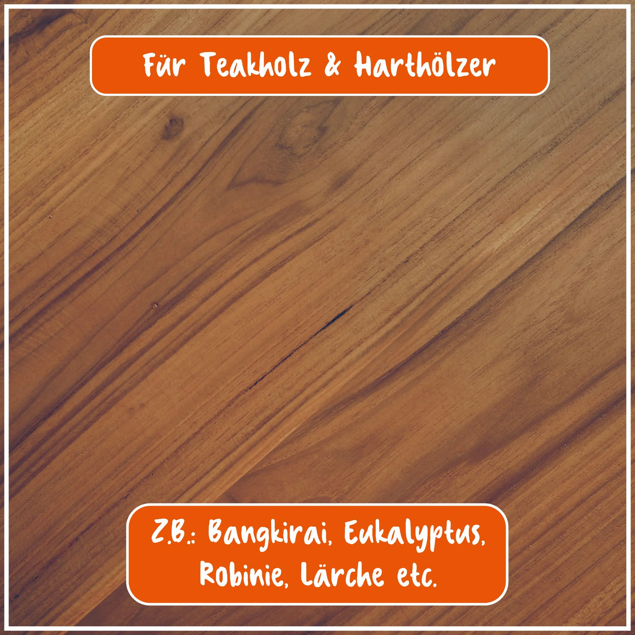 Poliboy Olio per Legno Teak 2,5 litro, Protezione e Cura per Legni Duri Scuri