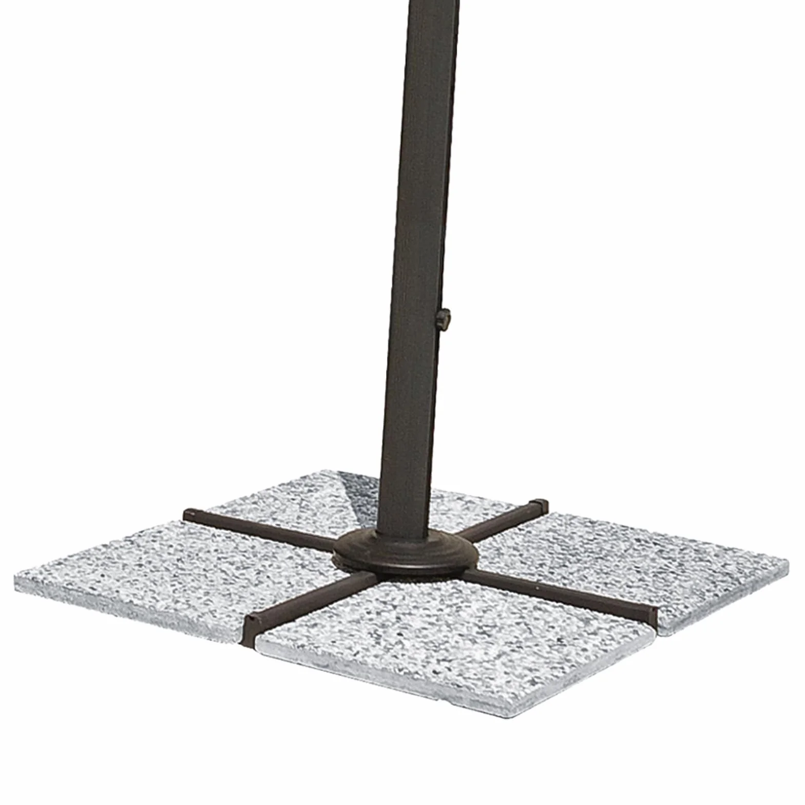 BASE DI APPOGGIO PER OMBRELLONE 4 MARMETTE CM 50X50 KG.90 ARREDO GIARDINO