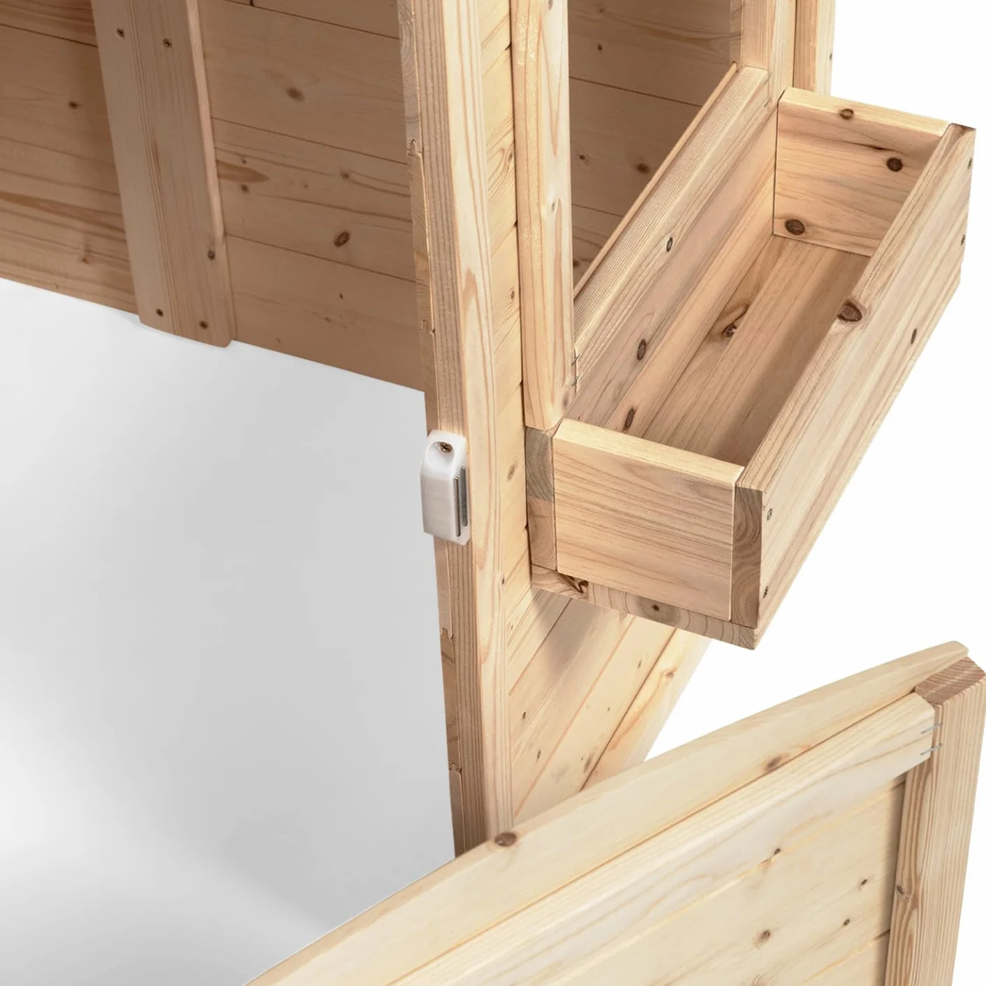 IDMarket - Adventure casetta in Legno per Bambini, casetta per Esterni