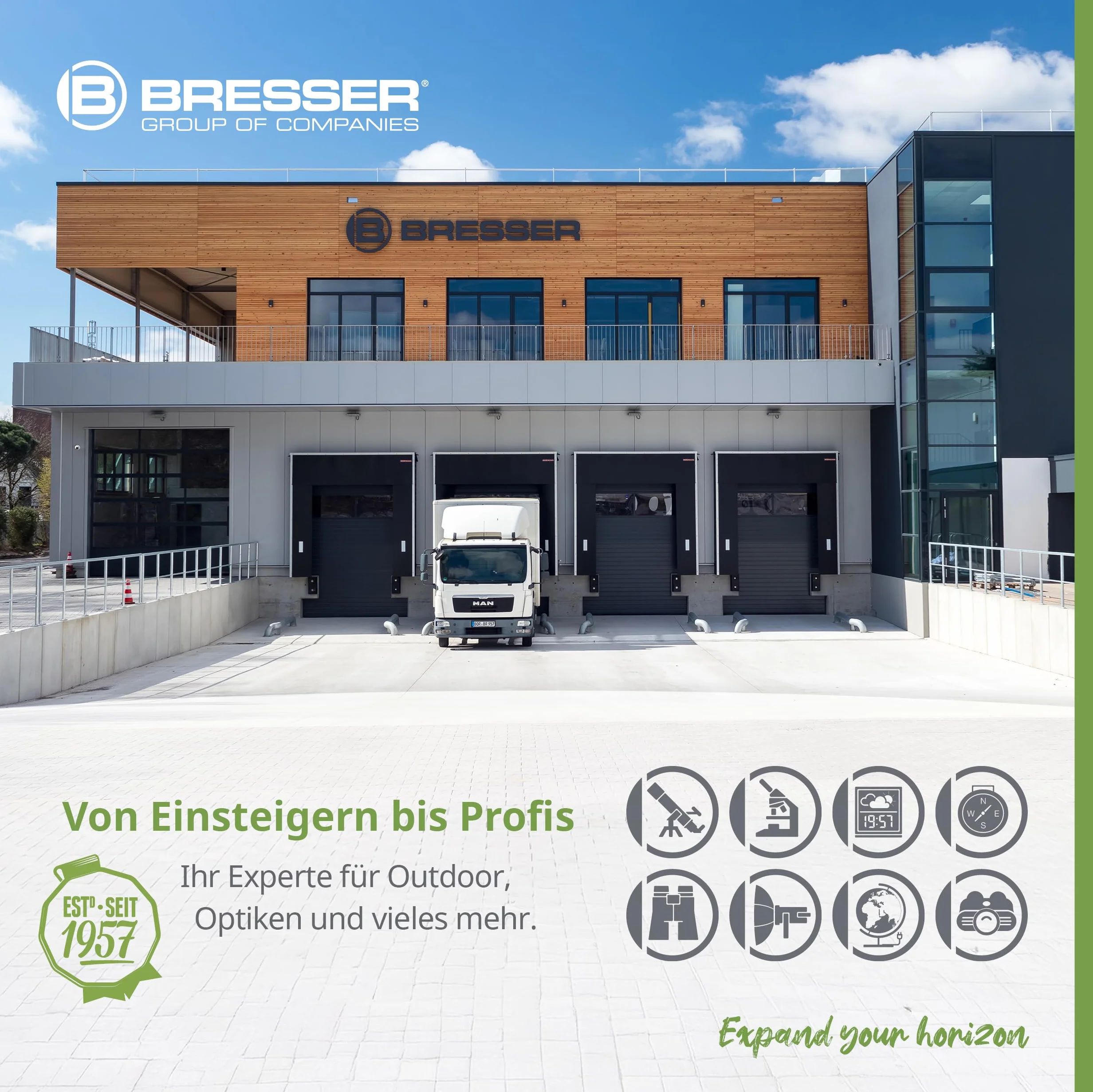 Bresser Centro Meteo 5 in 1 Beaufort con display a colori