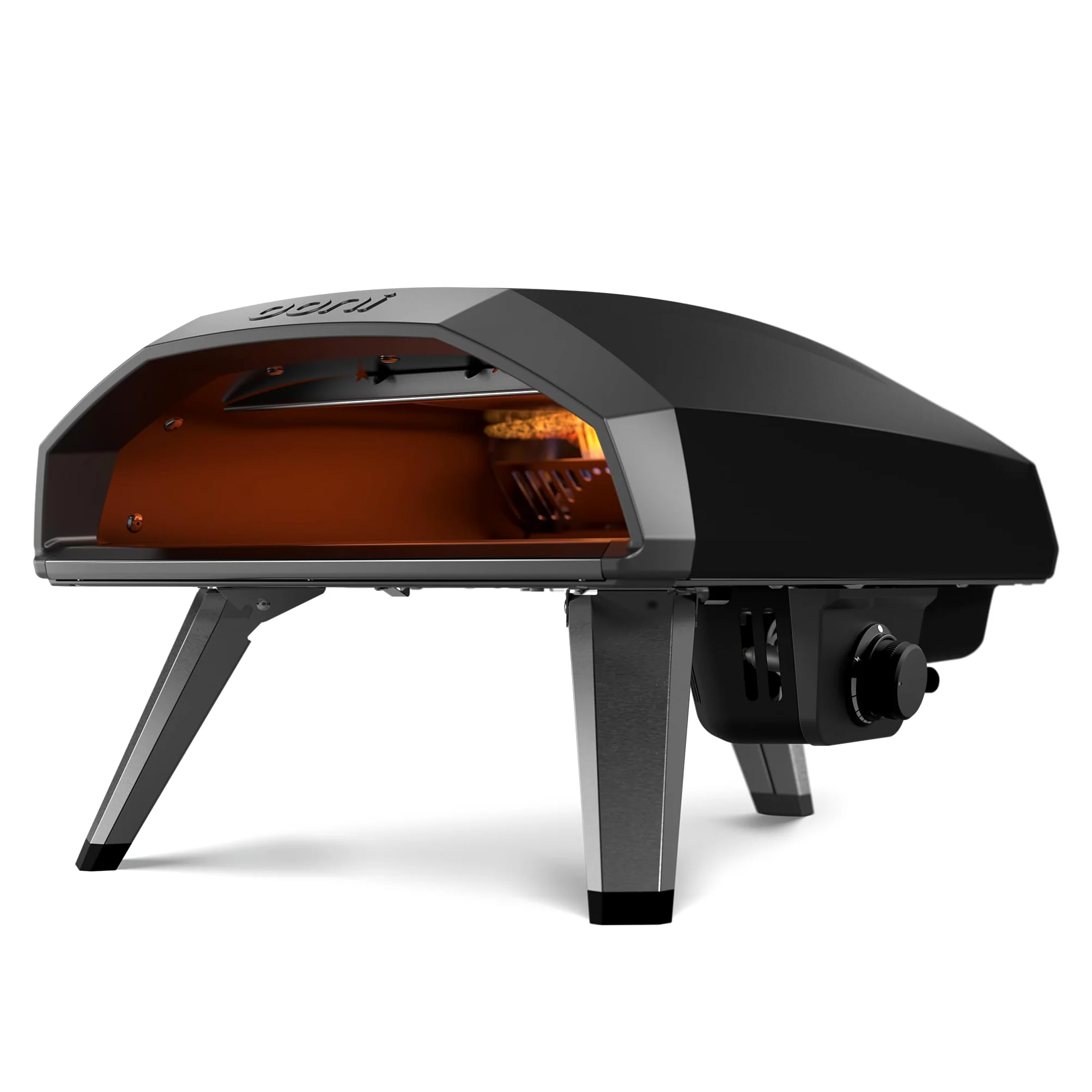 Ooni Koda 2 Forno Pizza a Gas 14" Nero Grigio Portatile Tecnologia G2 30mBar
