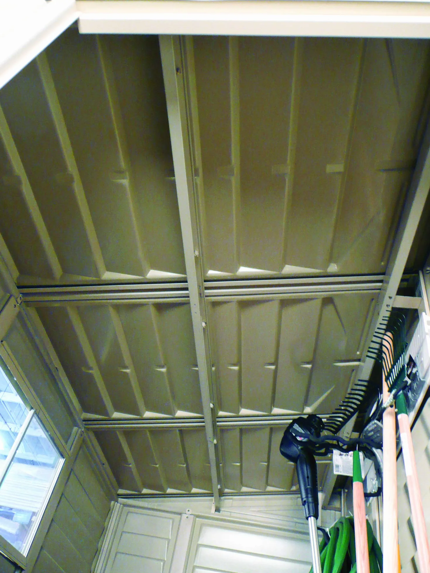 Duramax Plastica Sidemate Shed 1.2 x 2.4 m Avorio