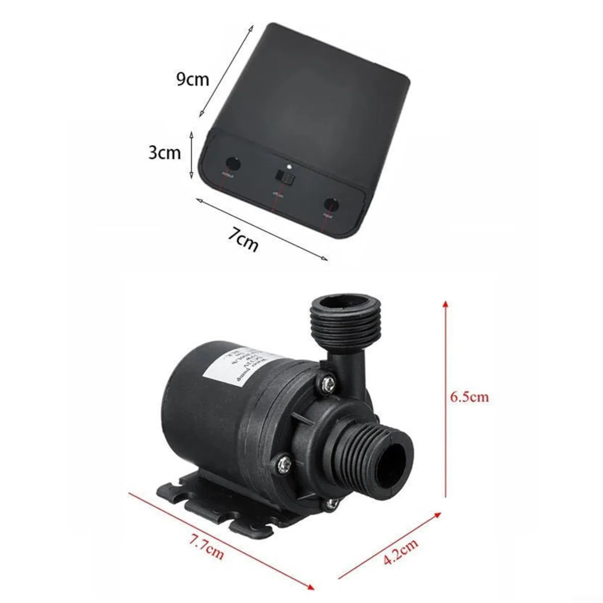 HpLive 50 W, 800 l/h, fontana solare, a basso rumore, a cascata, per stagno, piscina, acquario
