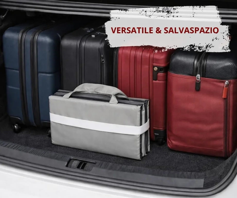 SET 2 PEZZI Materassino Prendisole Pieghevole Cuscino Imbottito per Sdraio Poltrona Relax Lettino Spiaggia Trasportabile Salvaspazio Resistente Acqua Sabbia Misura 58x190 cm Mod. Fisar Colore Beige