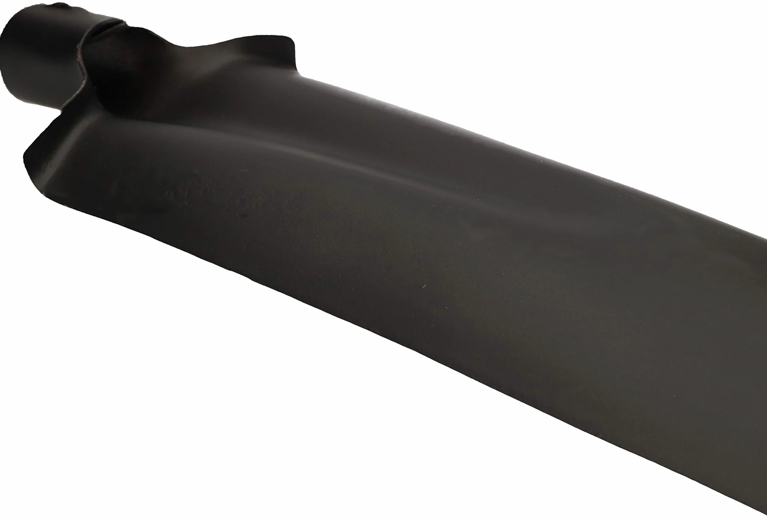 KOTARBAU®, Spazzola per drenaggio 450 x 160 mm per diametro dell'impugnatura da 38 mm, lama in acciaio lunga e stretta per il trapianto, SENZA IMPUGNATURA