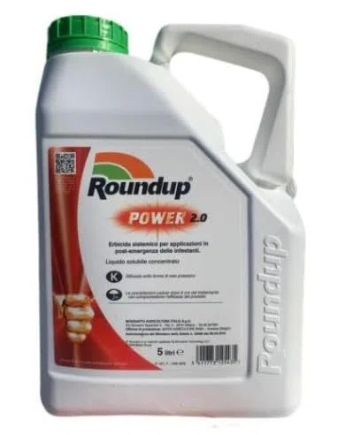 ROUNDUP POWER 2.0 LT.5 Erbicida sistemico ad azione totale post-emergenza