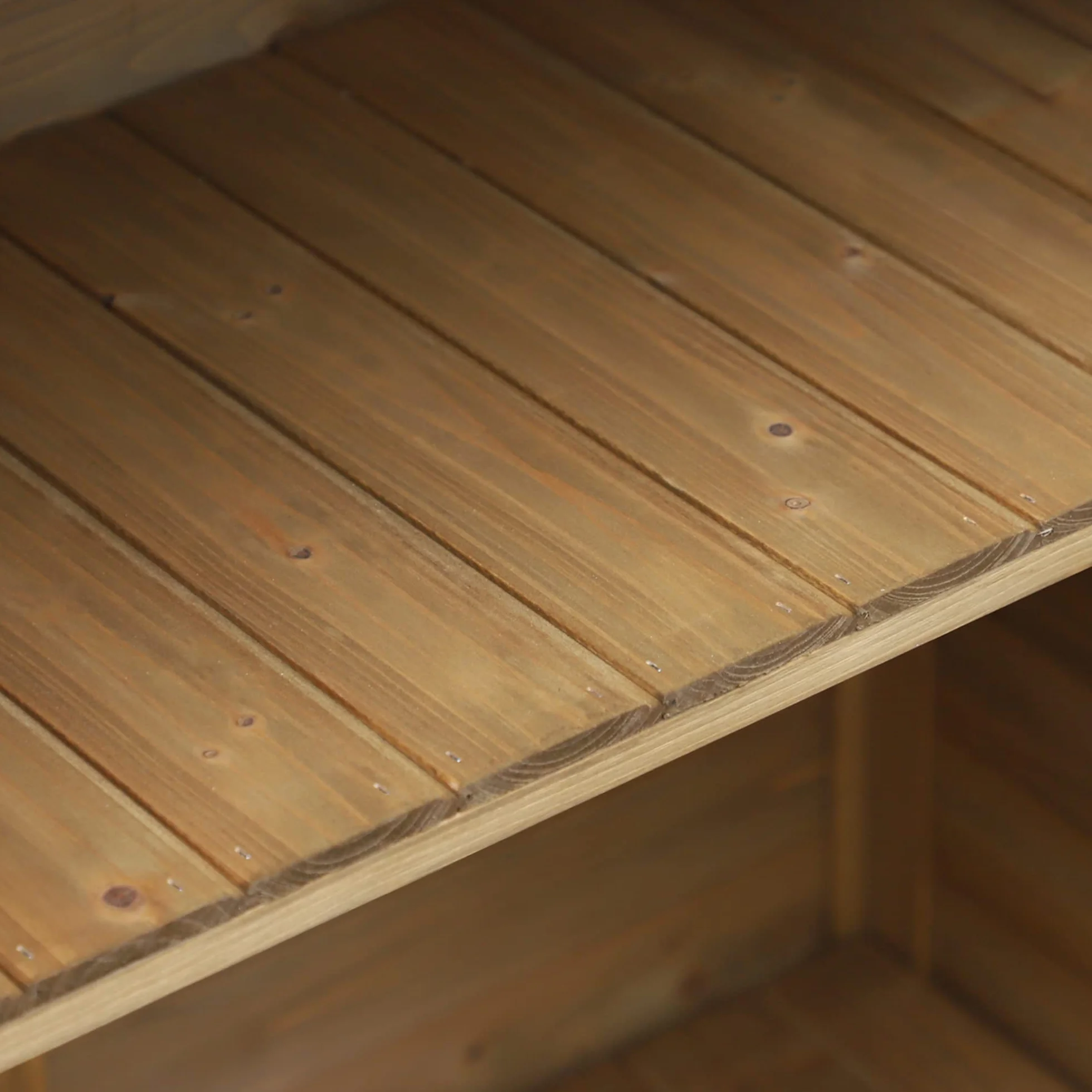 Outsunny Armadio da Esterno Casetta da Giardino Legno Abete Capanno Attrezzi Tetto Bitume Impermeabile 87x46.5x96.5cm