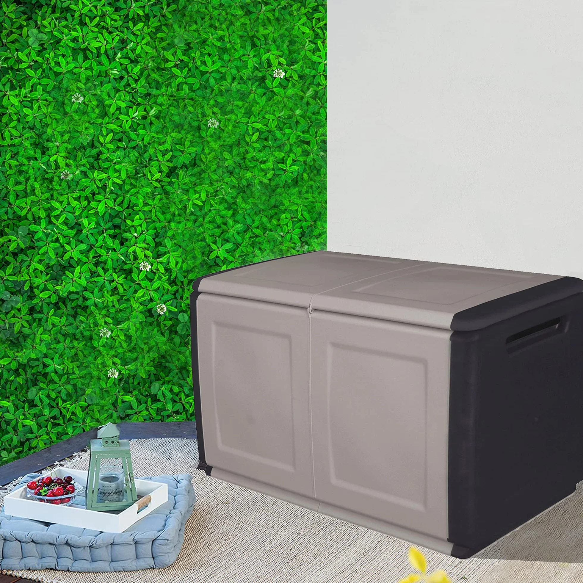 Art Plast Baule portatutto da esterno plastica nero antracite