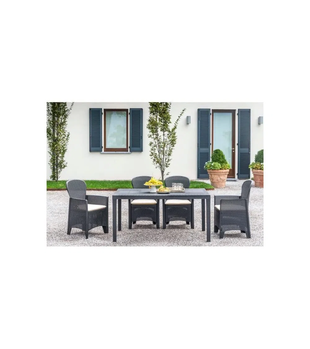 Poltrona Folia C/C Antracite ipae progarden