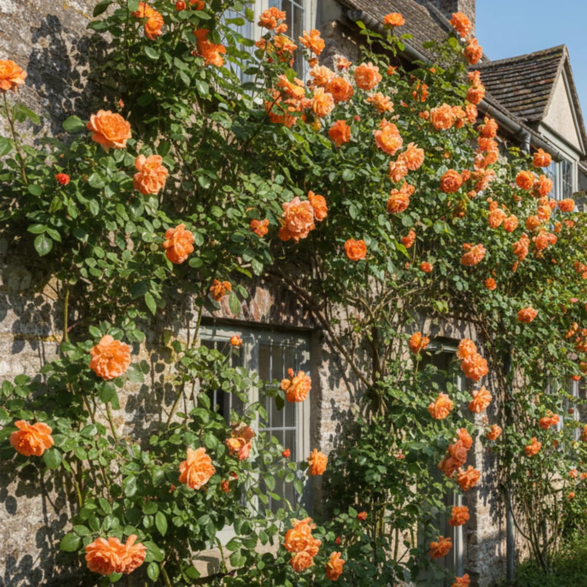 GardenersDream 3X Piante di Rose Rampicanti – Varietà Arancione, Rossa e Bianca Arbusti Fioriti - Rose Rampicanti per Muri, Recinzioni e Giardino