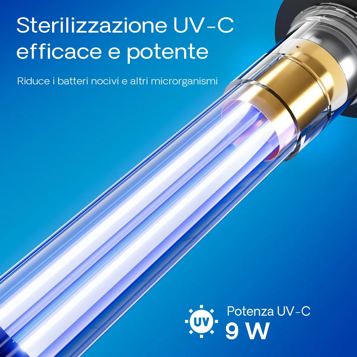 SunSun CUF-6000 3in1 Filtro, Pompa 2500l/h 54W e Chiarificatore UV 9 W per laghetti e fontane