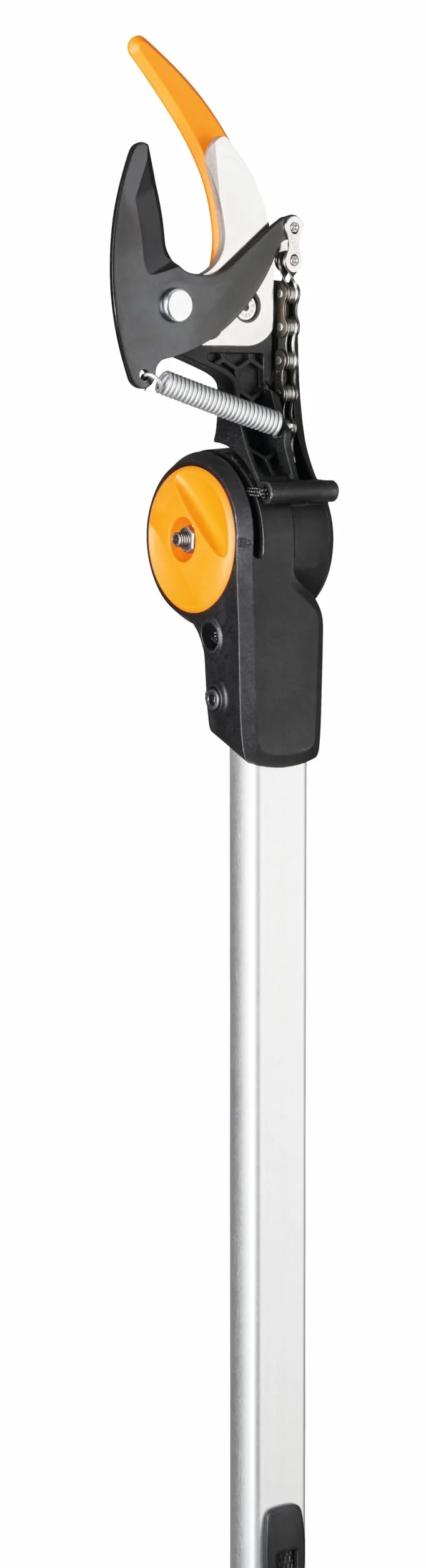 Fiskars Svettatoio Telescopico per Rami e Ramoscelli Freschi UPX86, con Guida di Taglio, Nero/Arancione, 10.1 x 7.4 x 230.3 cm, 1023624