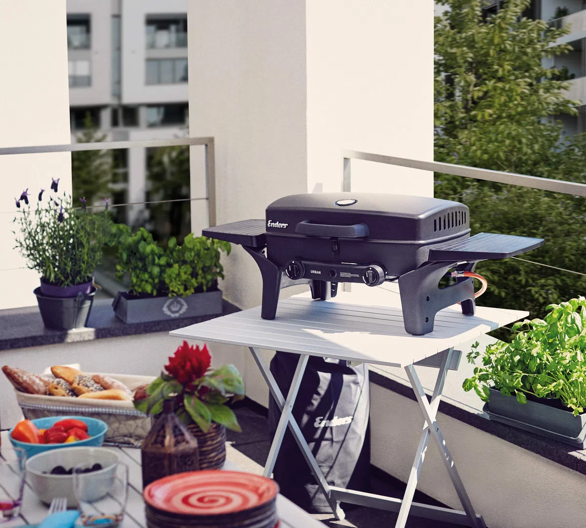 Enders Barbecue a gas mobile urbano