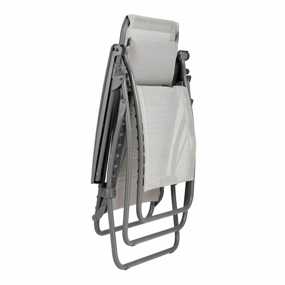 Lafuma Mobilier Relax Clip Pelle Sintetica Segale II Large