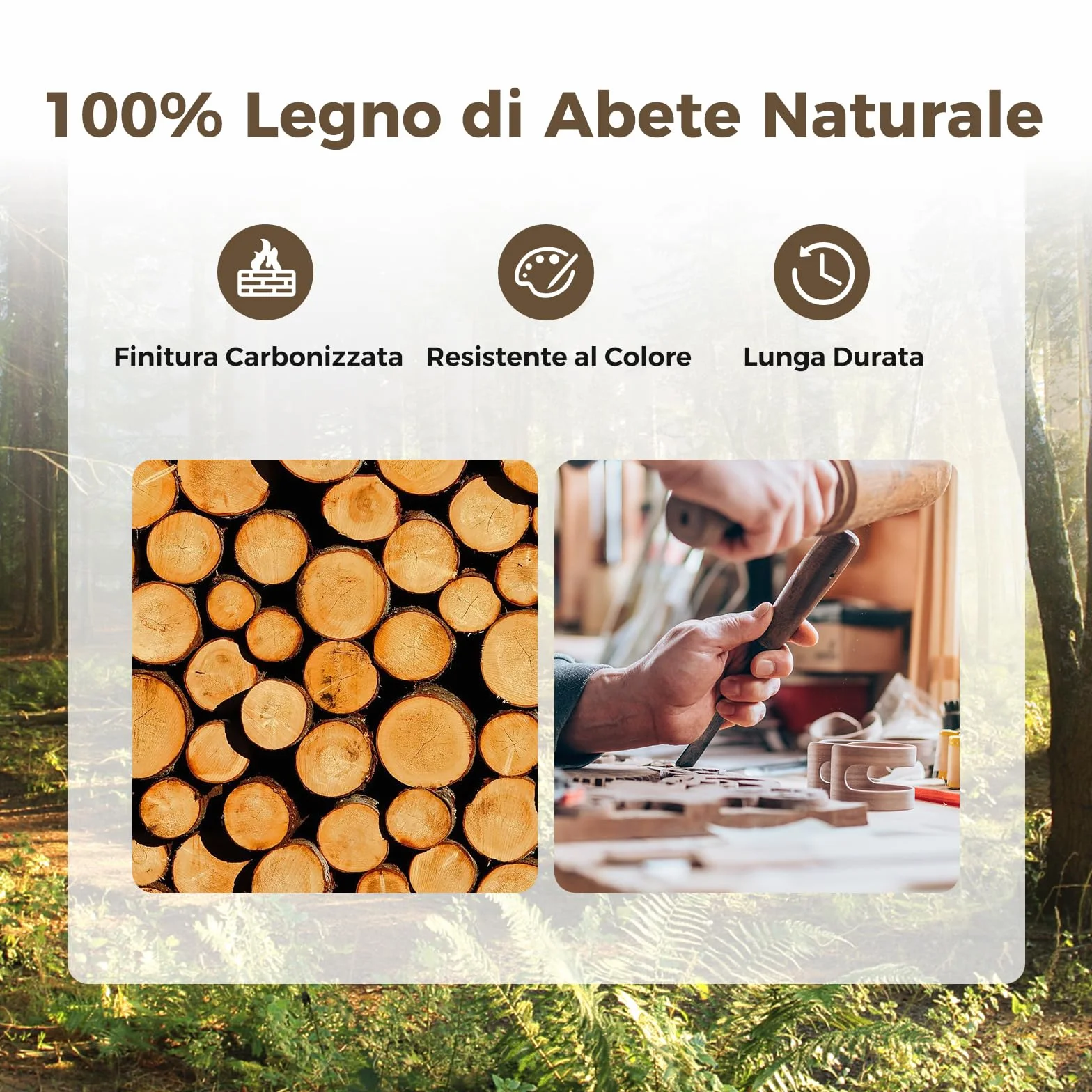 COSTWAY Ponte da Giardino in Legno, Ponte Decorativo con Finitura Tinta e Catena di Sicurezza, Ponte ad Arco in Legno per Giardino, Patio, Cortile e Fattoria, Carico 80 kg