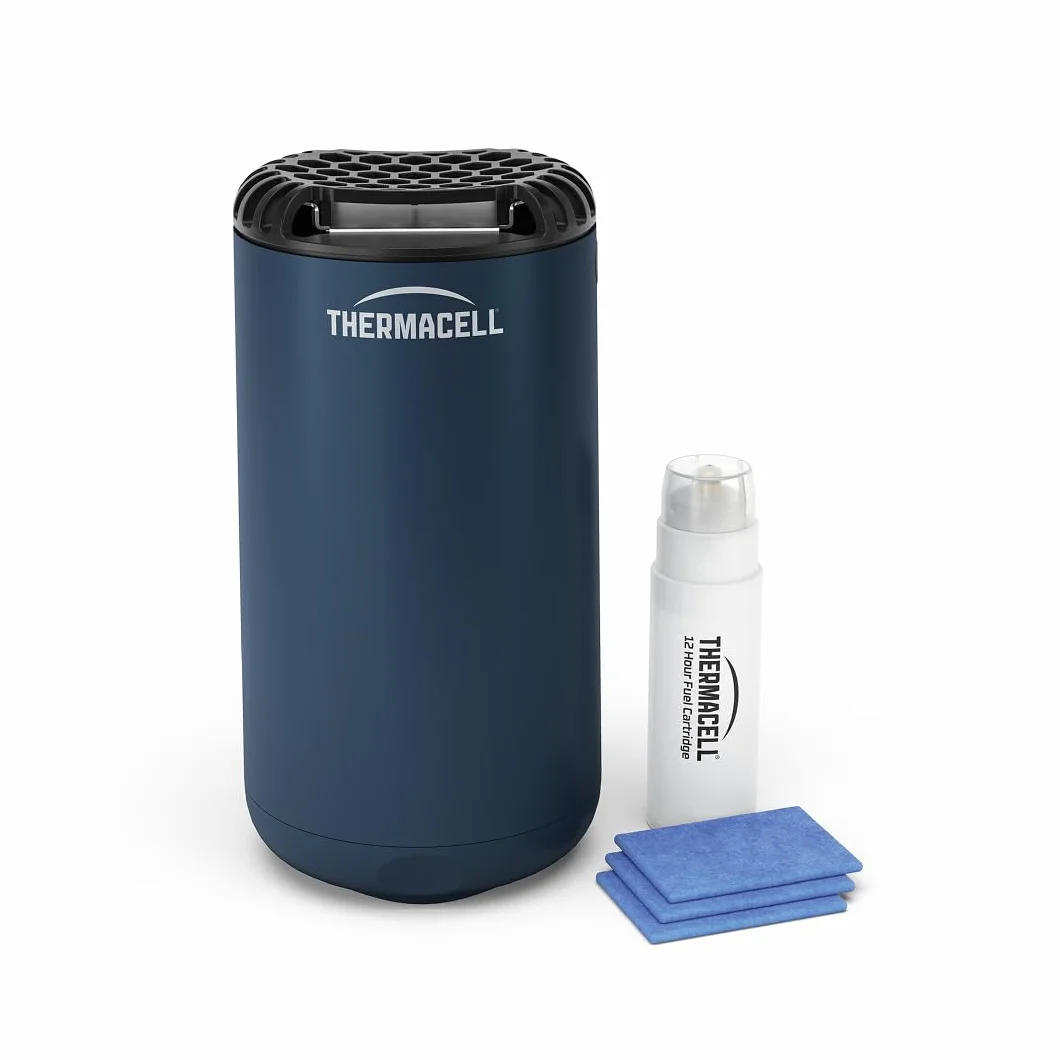 Thermacell Mini Halo Antizanzare da Esterno 21 m² Senza DEET Blu Navy