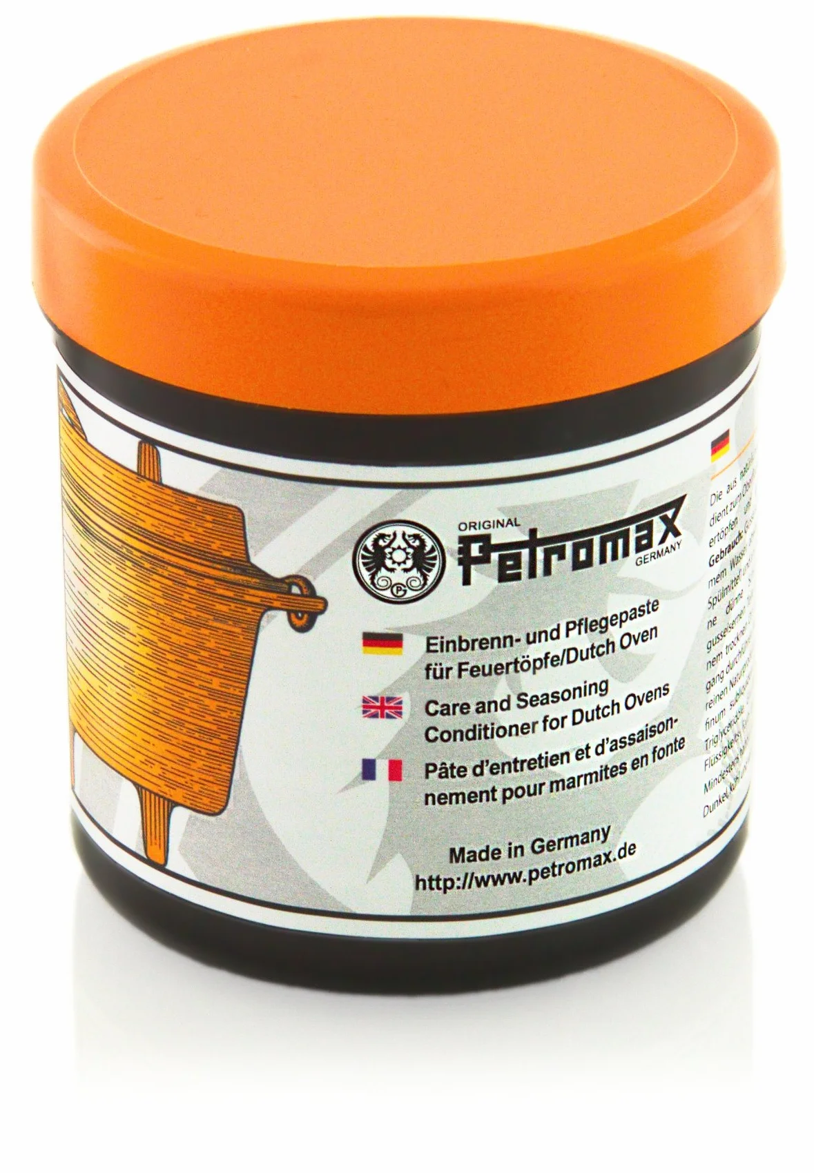Petromax Set di accessori per braciere (Dutch oven) con pasta + raschietto + sollevatore per coperchio