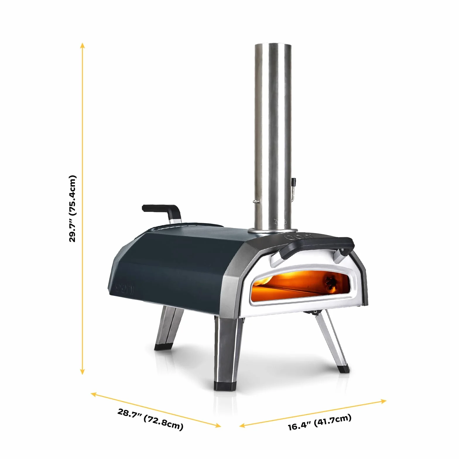 Ooni Karu 12G forno per pizza multicombustibile da esterno gas/legna/carbone