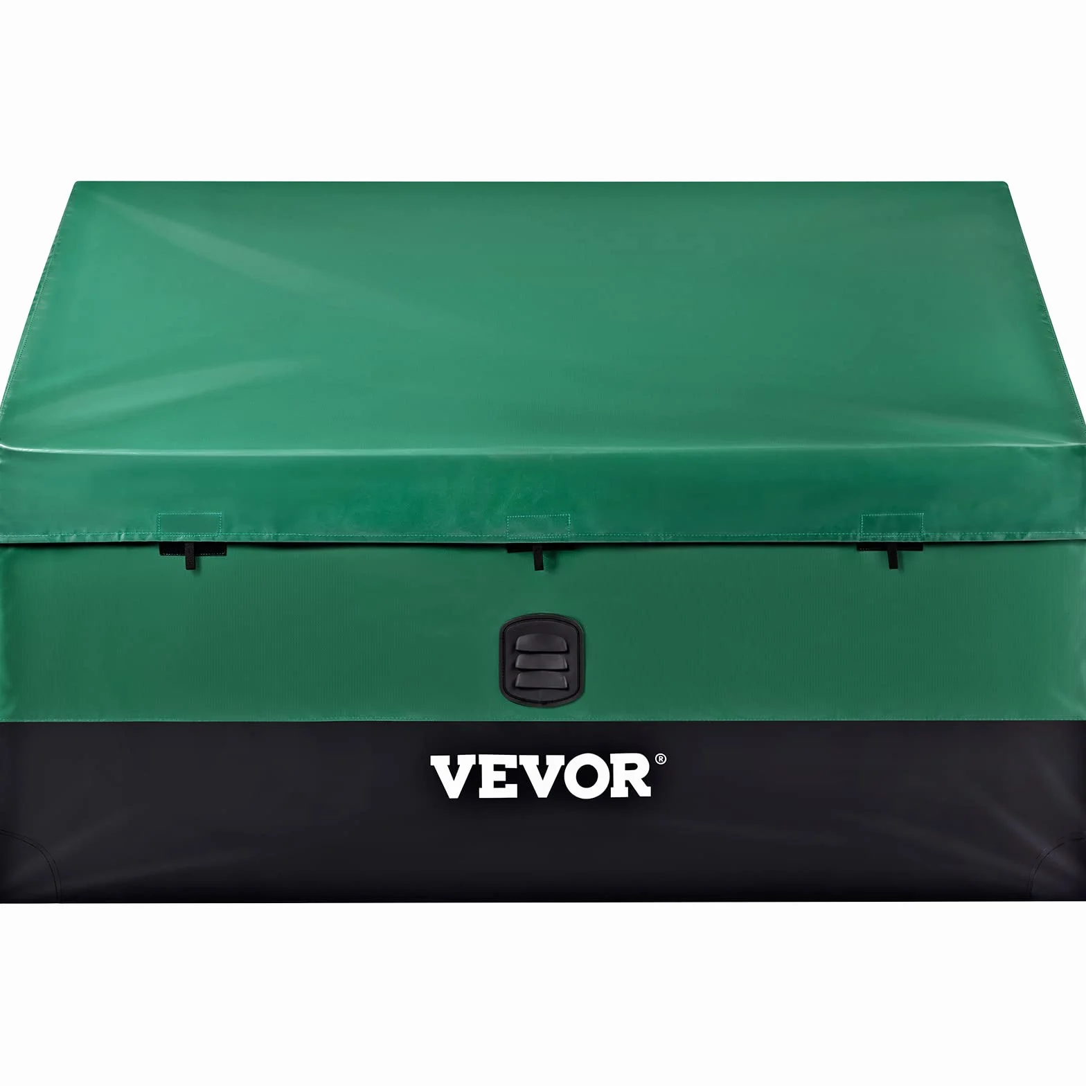 VEVOR Scatola per Stoccaggio da Esterno in PE Impermeabile con Coperchio Manici Laterali Volume da 440L, Contenitore Porta Attrezzi da Giardino con Coperchio Inclinata Capienza 440L, Baule da Giardino