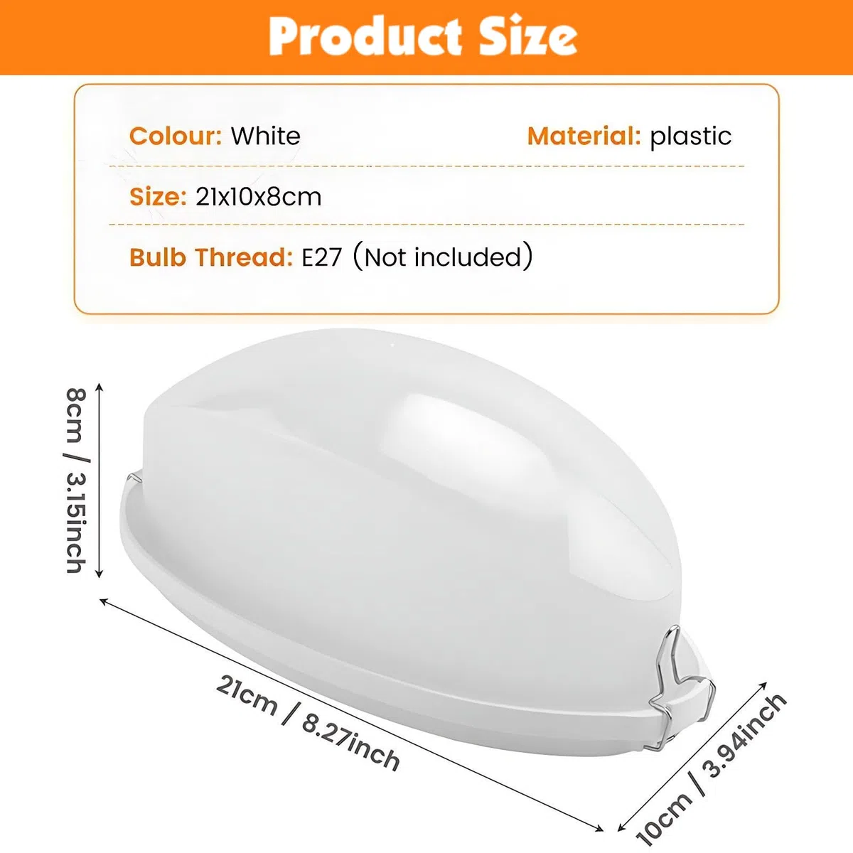 Mumusuki Sauna Lampada Resistente alle Alte Temperature Antideflagrante Anti-Appannamento