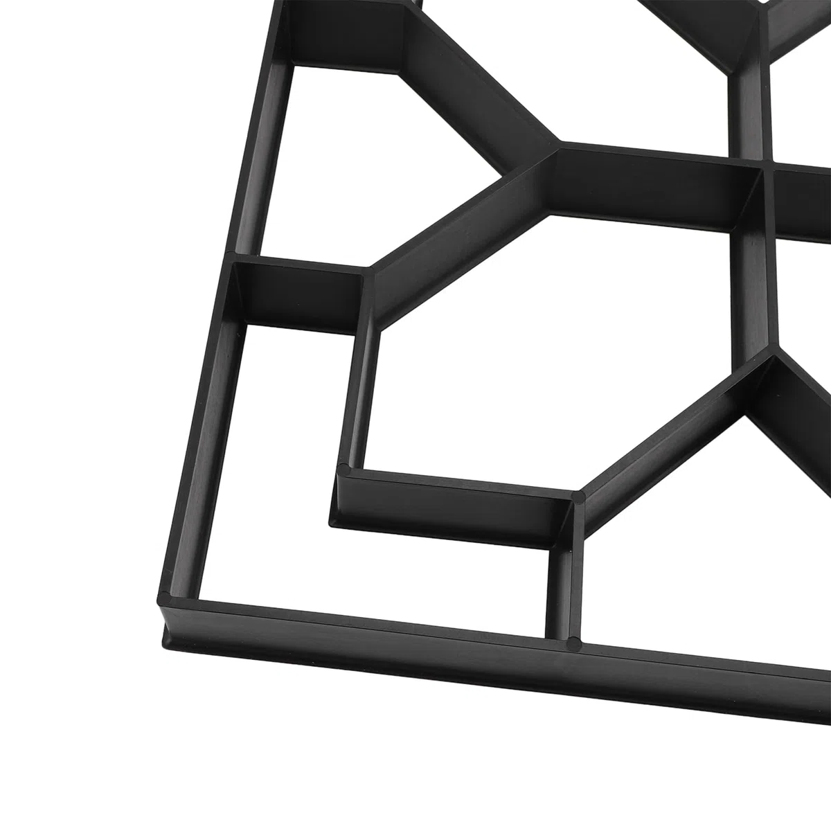 Forme In Cemento, 40X40Cm Riutilizzabile, Creatore Percorsi In Cemento Pavimentazione In Pietra per Prato, Patio, Giardino, Creatore Blocchi Terreno, Forma Pavimentazione Vialetti