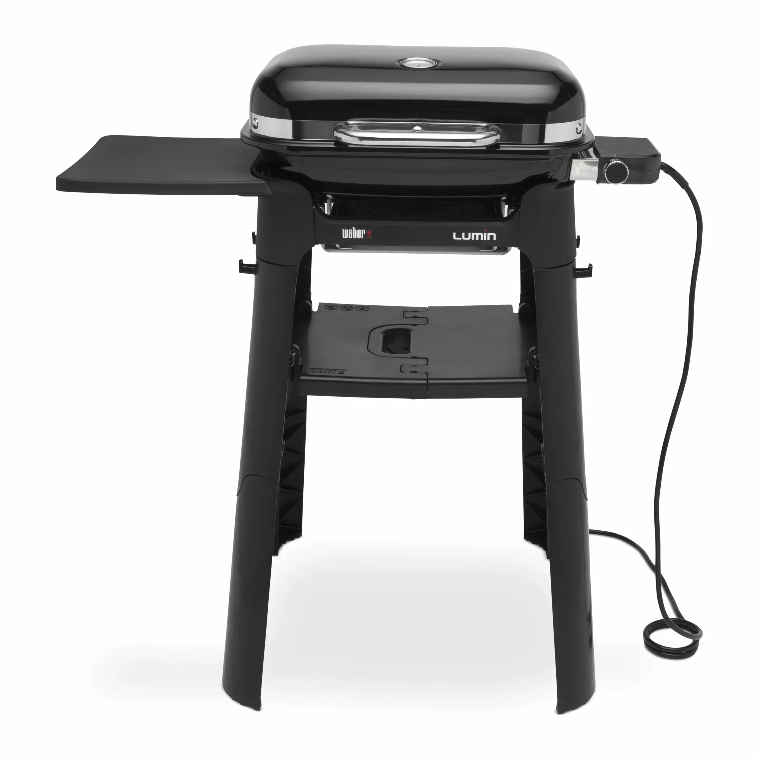Weber Lumin Compact Barbecue Elettrico con Stand 43x32cm 315°C Nero