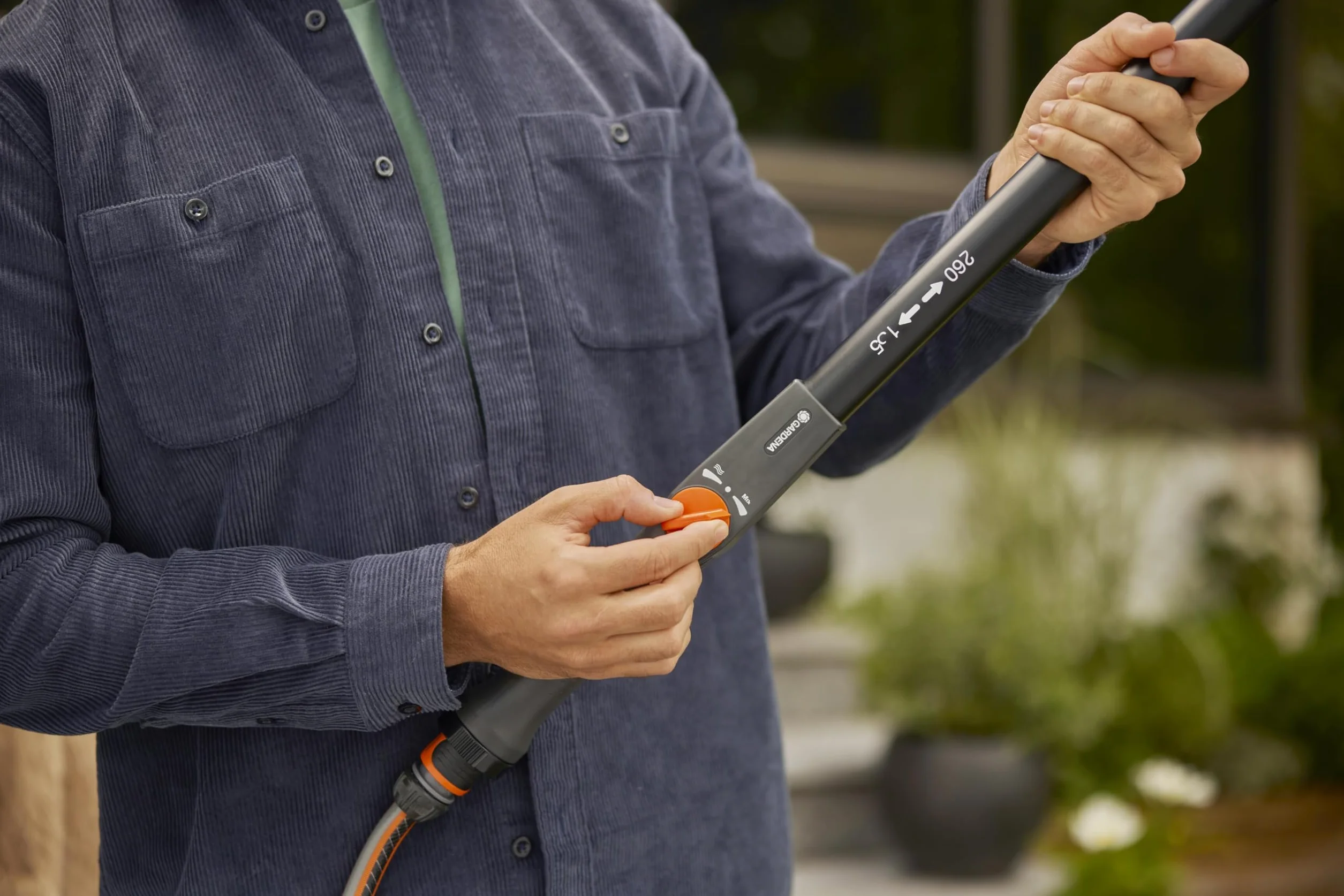 Gardena Manico telescopico M - XL 155-260 cm alluminio Original System 18804-20