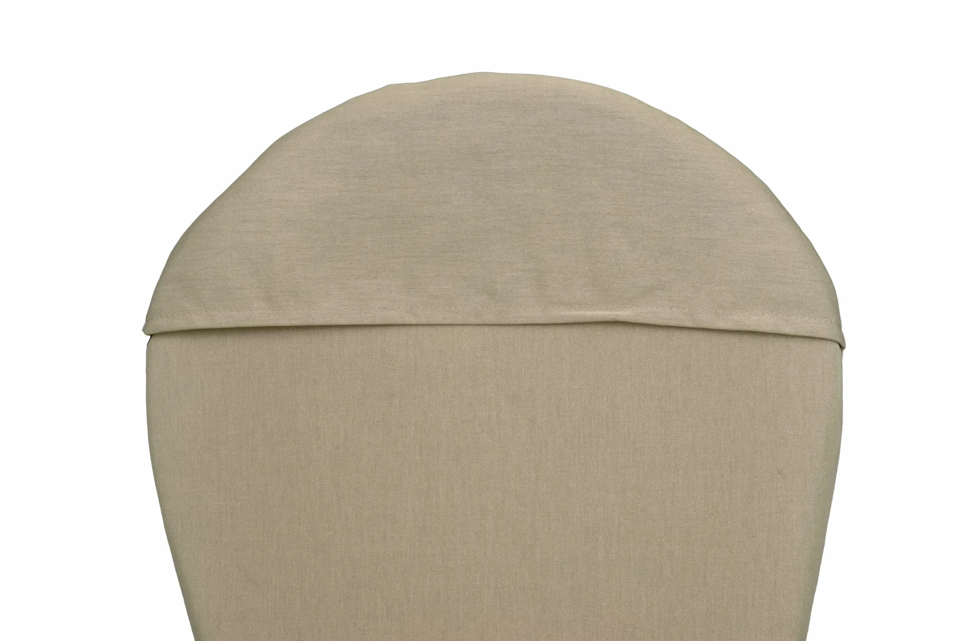 GHIOCUSCINI | Set di 2 Cuscini da Esterno per Sedia Ronda emu, Colore LINO in Tessuto Acrilico Dralon, Sfoderabile, 96 x 46 cm, Alto 4 cm, Made in Italy