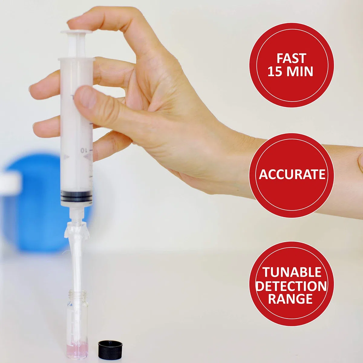 PRO Kit professionale per test della legionella per il rilevamento di batteri totali, lieviti e muffe - 12 pz | Test rapido dell'acqua con standard EPA | Test per acqua medicale dentale