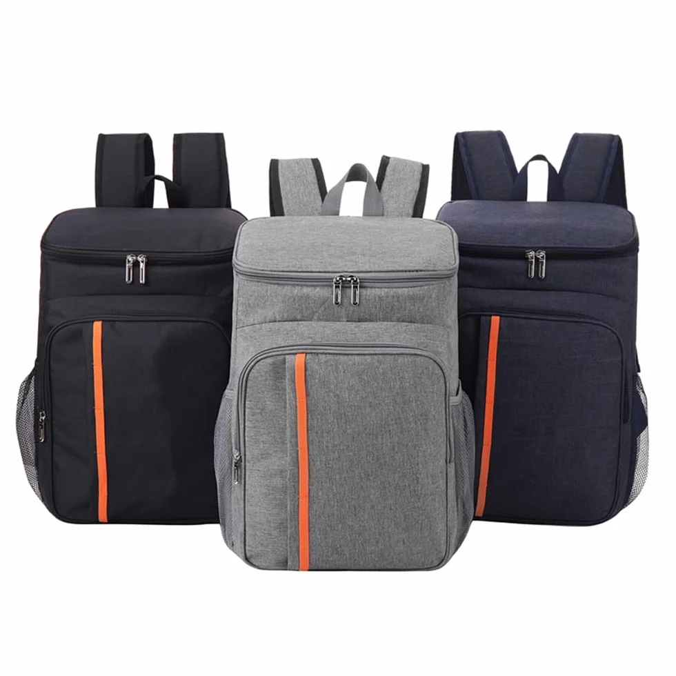 Wakects Zaino Termico 18 Litri Isotermico per Pranzo Picnic Nero