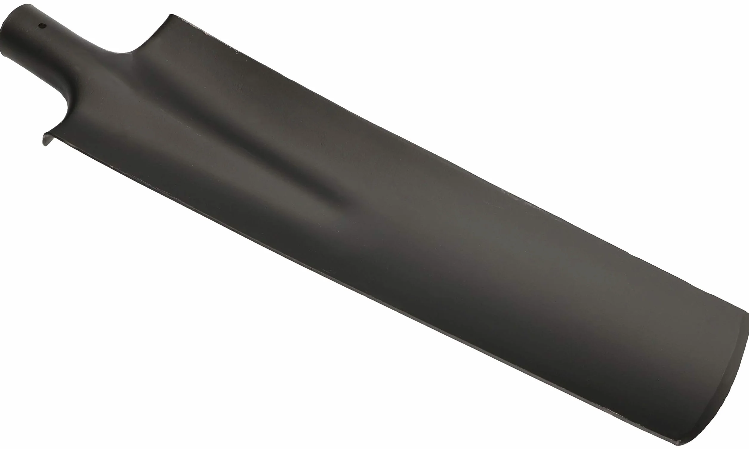KOTARBAU®, Spazzola per drenaggio 450 x 160 mm per diametro dell'impugnatura da 38 mm, lama in acciaio lunga e stretta per il trapianto, SENZA IMPUGNATURA