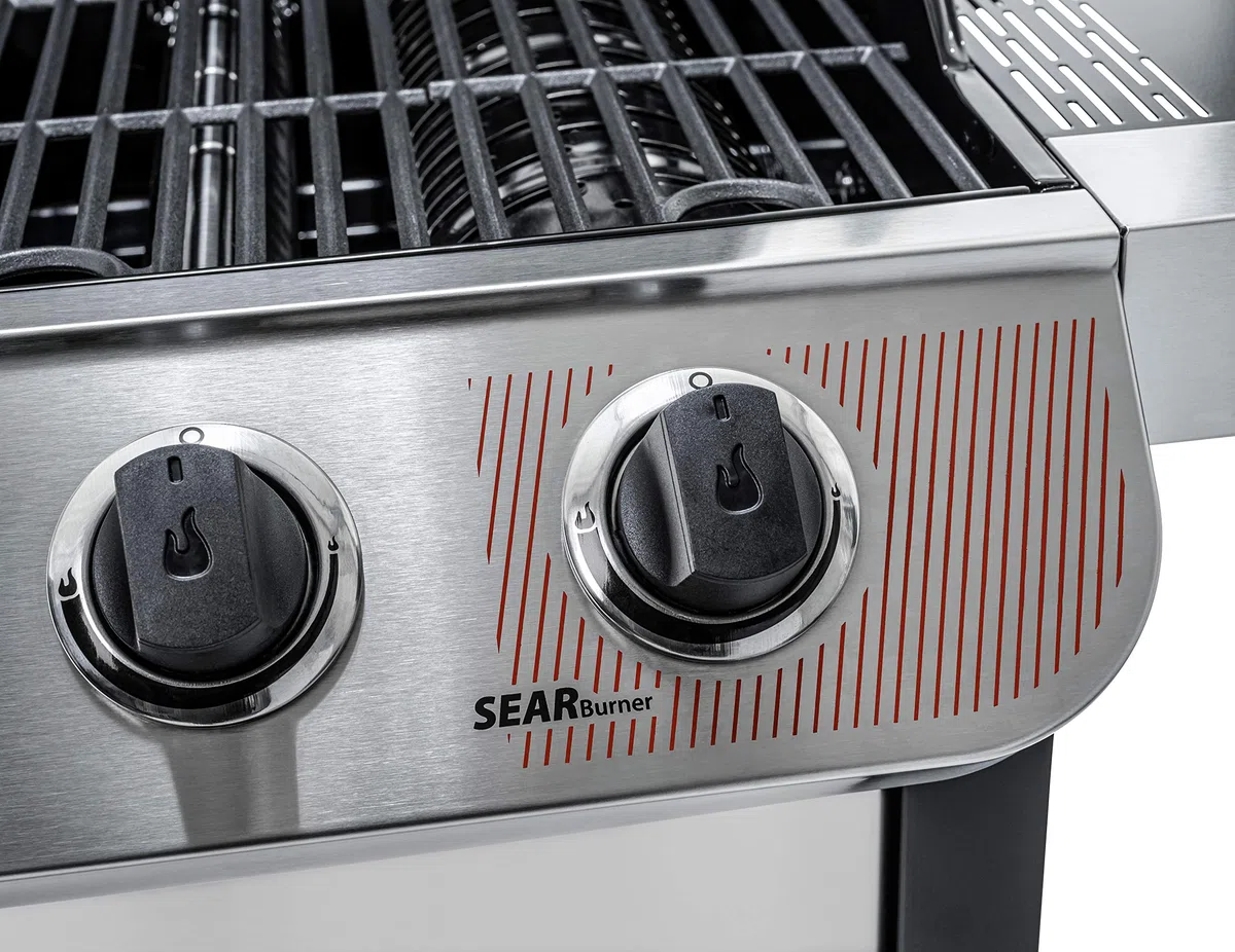 Char-Broil Convective Series 640 B XL Barbecue a gas 6 bruciatori bruciatore laterale nero