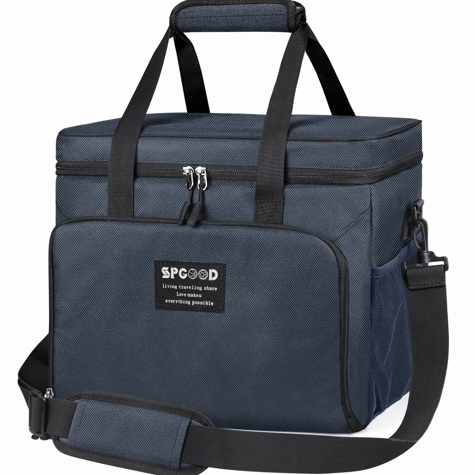 SPGOOD Borsa termica 20 l isolata pieghevole per congelatore